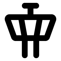 air traffic control bold icon