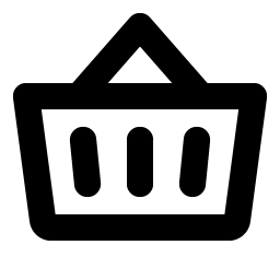 basket bold icon