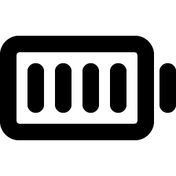 battery full bold icon