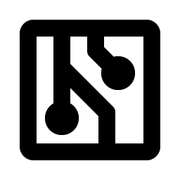 circuitry bold icon
