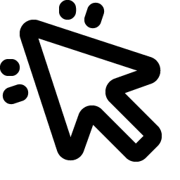 cursor click bold icon