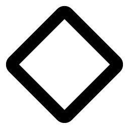 diamond bold icon
