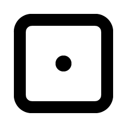 dice one bold icon