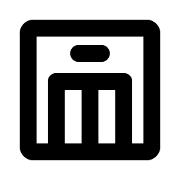 elevator bold icon