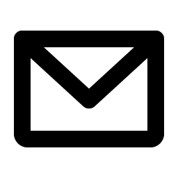 envelope simple bold icon