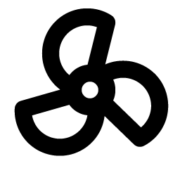 fan bold icon
