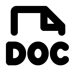 file doc bold icon