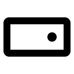 hard drive bold icon