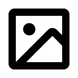 image square bold icon