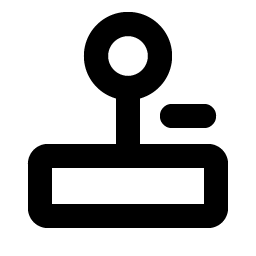 joystick bold icon