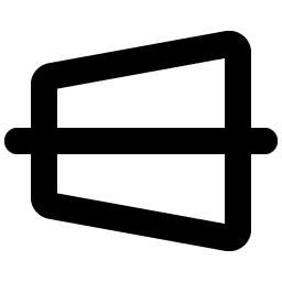 perspective bold icon