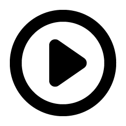 play circle bold icon