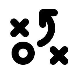 strategy bold icon