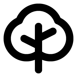 tree bold icon