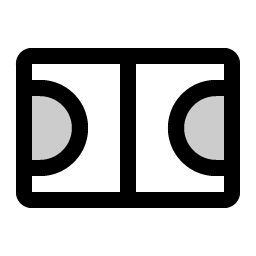 court basketball duotone icon