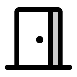 door open duotone icon