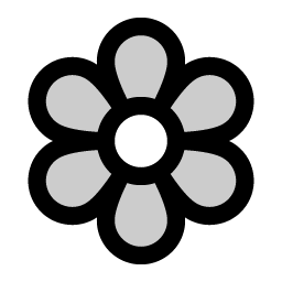 flower duotone icon