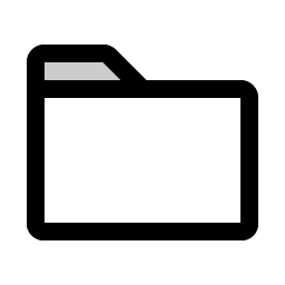 folder duotone icon