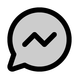 messenger logo duotone icon