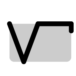 radical duotone icon