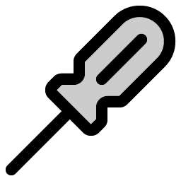 screwdriver duotone icon
