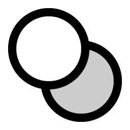 subtract duotone icon