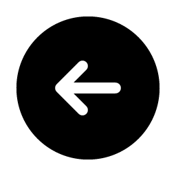 arrow circle left fill icon