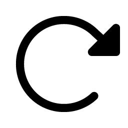 arrow clockwise fill icon