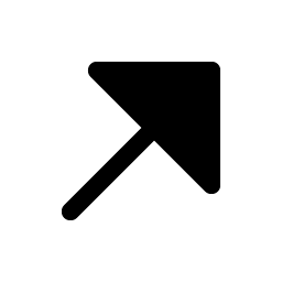 arrow up right fill icon