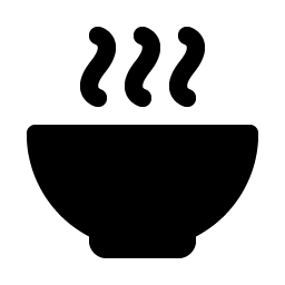 bowl steam fill icon