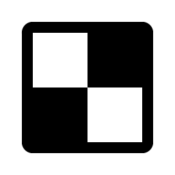 checkerboard fill icon