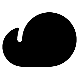cloud fill icon