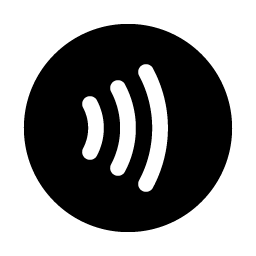 contactless payment fill icon