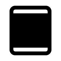 device tablet fill icon