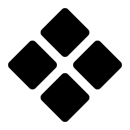 diamonds four fill icon