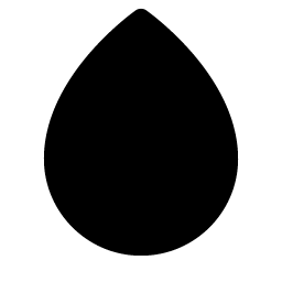 drop simple fill icon