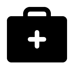 first aid kit fill icon