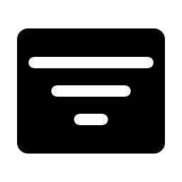 funnel simple fill icon