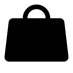 handbag simple fill icon