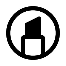 highlighter circle fill icon