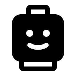 lego smiley fill icon