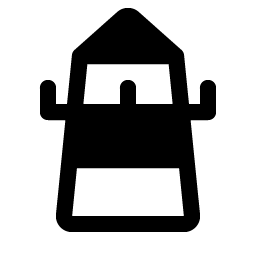lighthouse fill icon