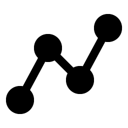 line segments fill icon