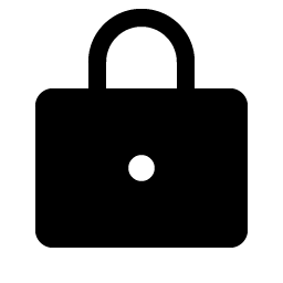 lock fill icon