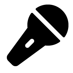 microphone stage fill icon