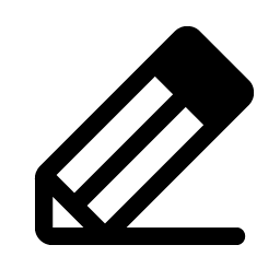 pencil line fill icon