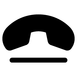 phone disconnect fill icon