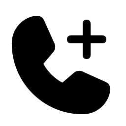 phone plus fill icon