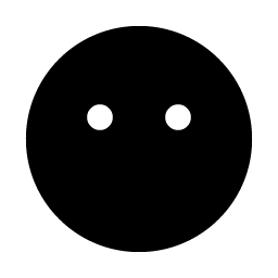 smiley blank fill icon