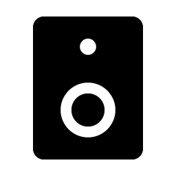 speaker hifi fill icon